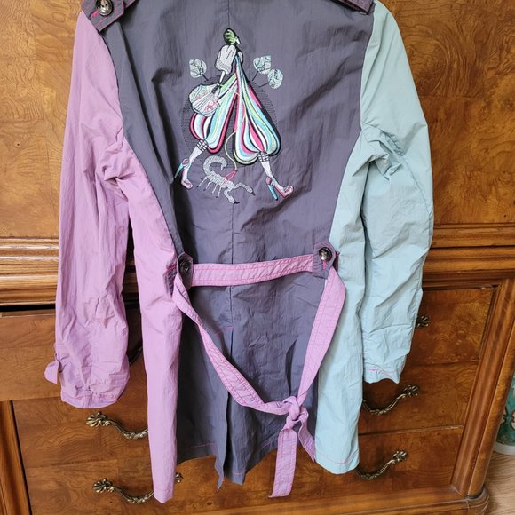 Custo Barcelona rainjacket, multicolor, size 38 (Spainish) - Picture 2 of 2